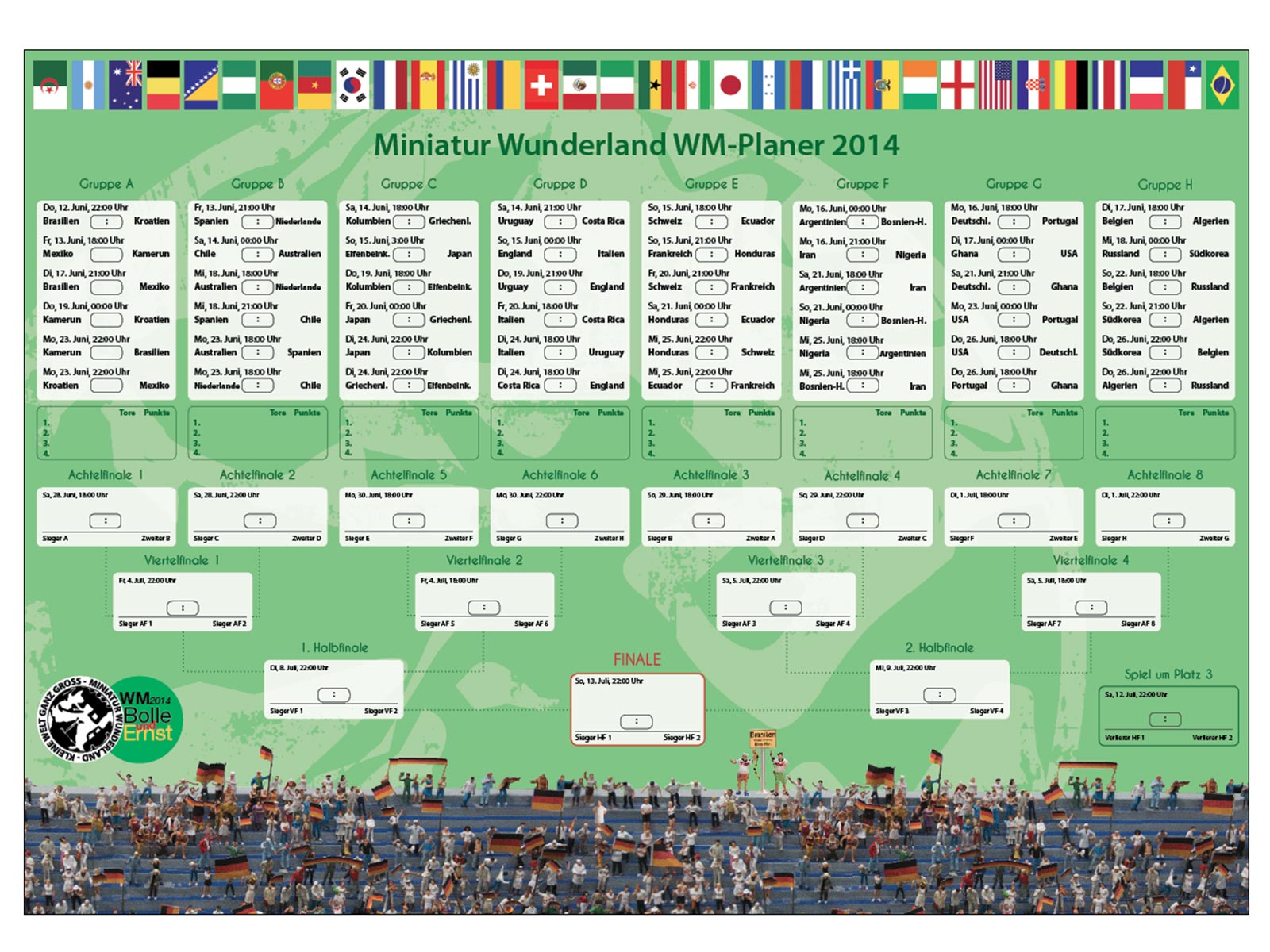 WMSpielplan Bolle & Ernst